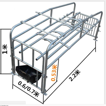 标准的母猪栏设计图图片